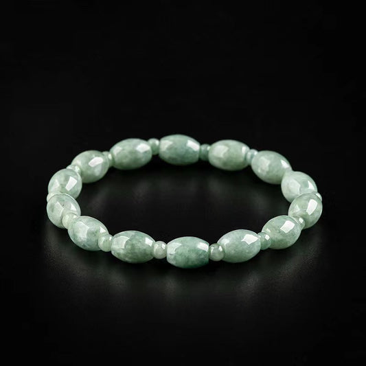 Wholesale Burmese jade passepartout bracelet