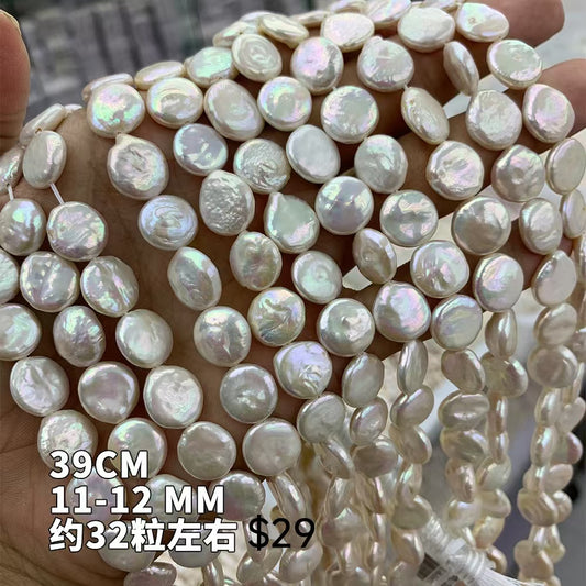 Natural freshwater pearl irregular shaped semi-finished products